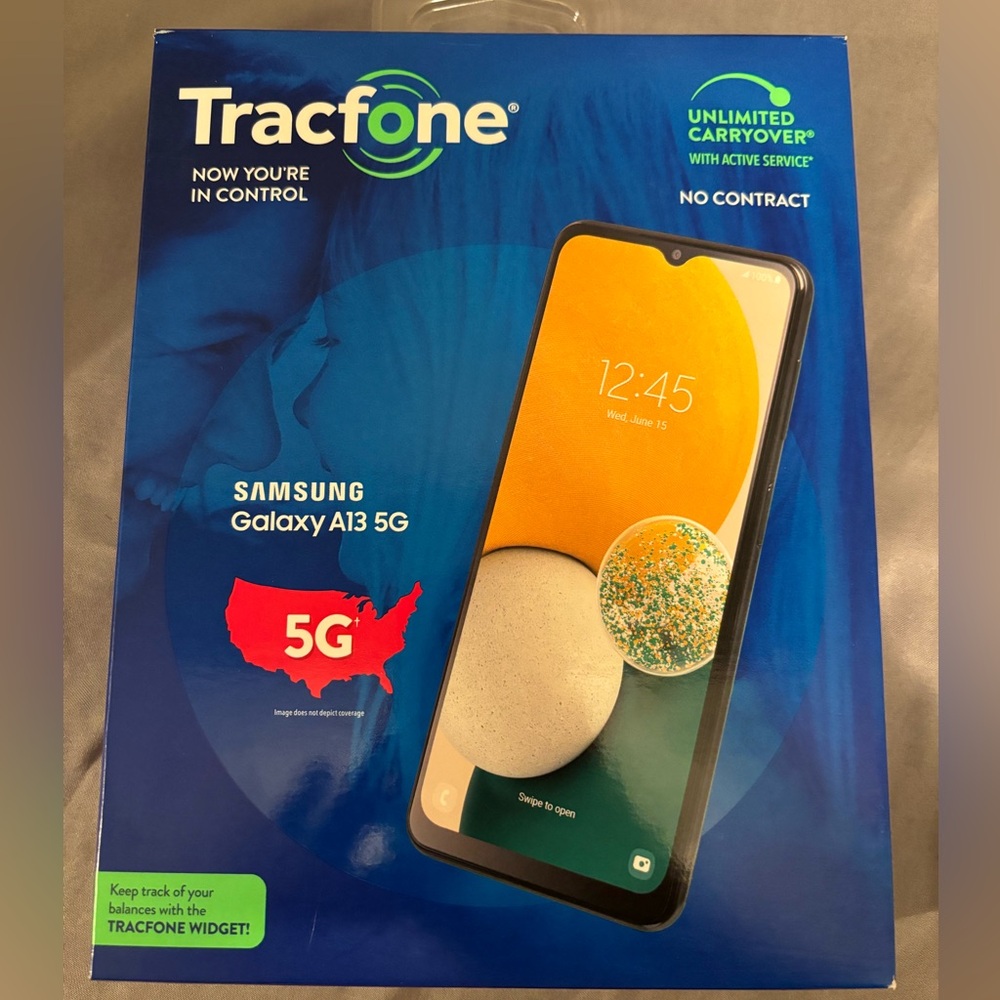 NIB Tracfone Samsung Galaxy A13 5G